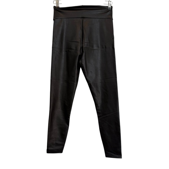 Abercrombie & Fitch Abercrombie & Fitch black faux leather leggings Size S - Picture 3 of 8